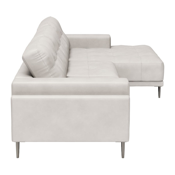 Zuo Modern Bliss RAF Chaise Sectional, Beige