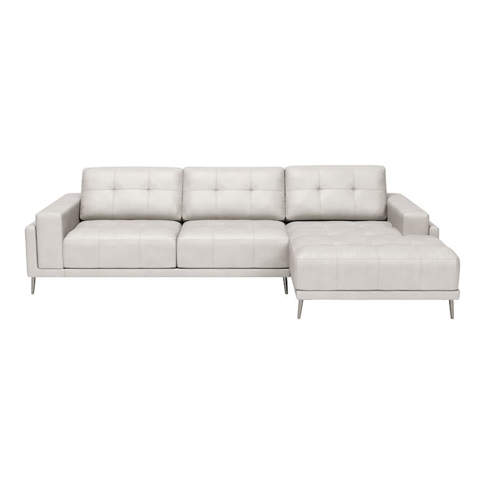 Zuo Modern Bliss RAF Chaise Sectional, Beige
