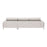 Zuo Modern Bliss RAF Chaise Sectional, Beige