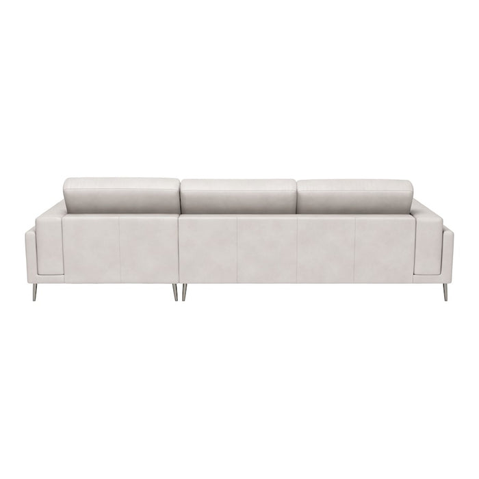 Zuo Modern Bliss RAF Chaise Sectional, Beige