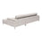Zuo Modern Bliss RAF Chaise Sectional, Beige