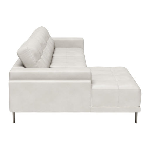 Zuo Modern Bliss LAF Chaise Sectional, Beige