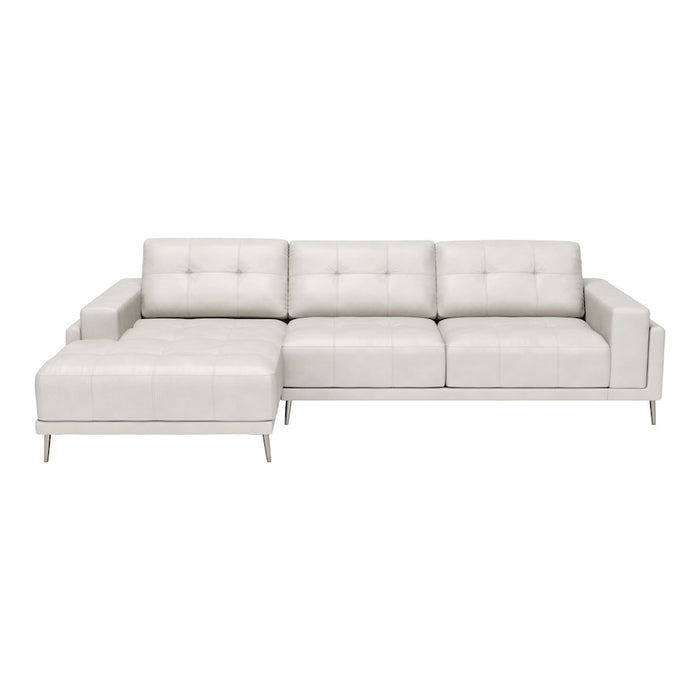 Zuo Modern Bliss LAF Chaise Sectional, Beige