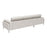 Zuo Modern Bliss LAF Chaise Sectional, Beige