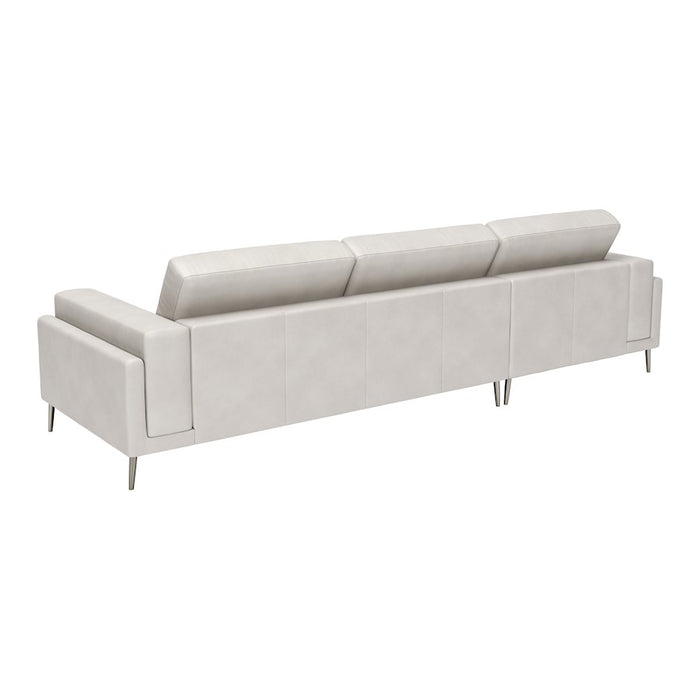 Zuo Modern Bliss LAF Chaise Sectional, Beige