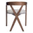 Zuo Modern Cairo Dining Chair, Dove Gray/Walnut
