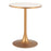 Zuo Modern Bite Bistro Table, Beige/Gold