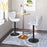 Zuo Modern Bite Bar Table, Beige/Gold