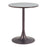 Zuo Modern Bite Bistro Table, Gray/Bronze - 110403