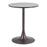 Zuo Modern Bite Bistro Table, Gray/Bronze