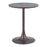 Zuo Modern Bite Bistro Table, Black/Bronze