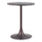 Zuo Modern Bite Bistro Table, Black/Bronze