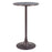 Zuo Modern Bite Bar Table, Black/Bronze