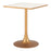 Zuo Modern Spot Bistro Table, Beige/Gold - 110407