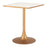 Zuo Modern Spot Bistro Table, Beige/Gold