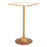 Zuo Modern Spot Bar Table, Beige/Gold - 110408