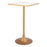 Zuo Modern Spot Bar Table, Beige/Gold
