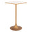Zuo Modern Spot Bar Table, Beige/Gold