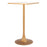 Zuo Modern Spot Bar Table, Beige/Gold