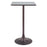 Zuo Modern Spot Bar Table, Gray/Bronze