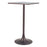 Zuo Modern Spot Bar Table, Gray/Bronze