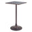 Zuo Modern Spot Bar Table, Black/Bronze - 110412