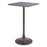 Zuo Modern Spot Bar Table, Black/Bronze