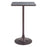 Zuo Modern Spot Bar Table, Black/Bronze