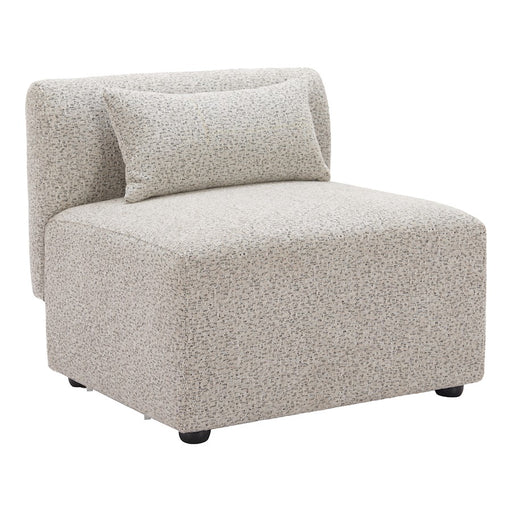 Zuo Modern Simu Middle Chair, Dune Greige