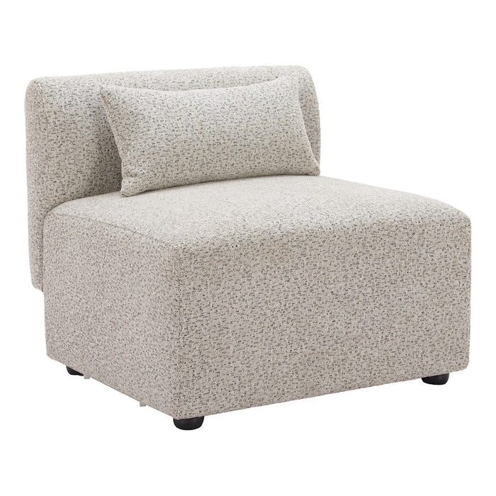 Zuo Modern Simu Middle Chair, Dune Greige