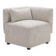Zuo Modern Simu Corner Chair, Dune Greige - 110433