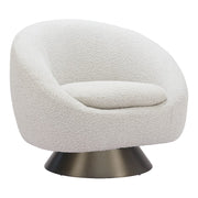 Zuo Modern Modan Swivel Chair, Misty Gray - 110437