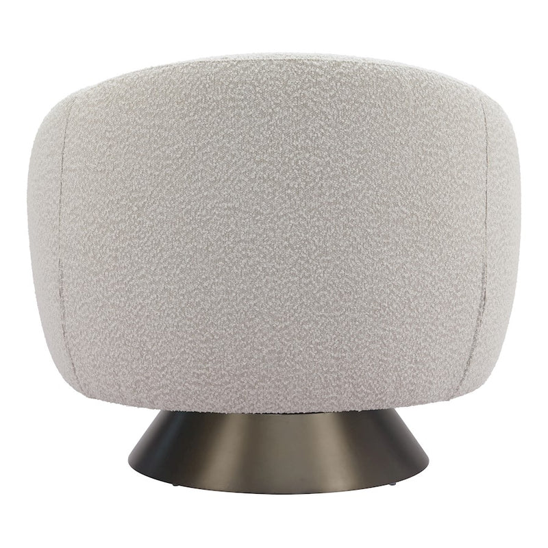 Zuo Modern Modan Swivel Chair, Misty Gray
