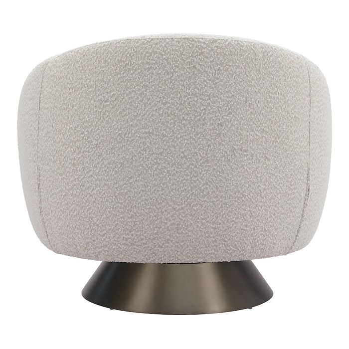 Zuo Modern Modan Swivel Chair, Misty Gray