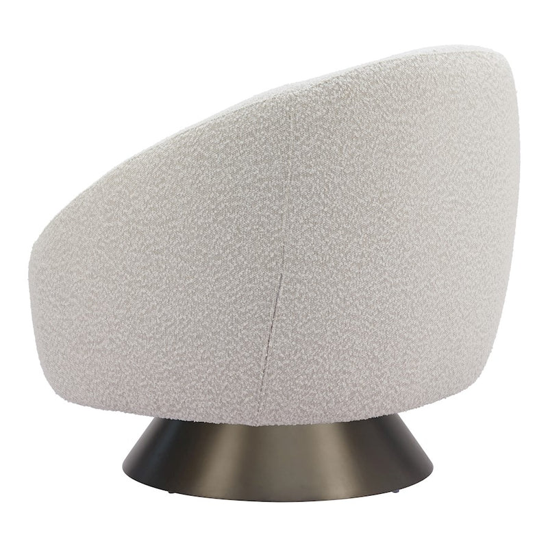 Zuo Modern Modan Swivel Chair, Misty Gray