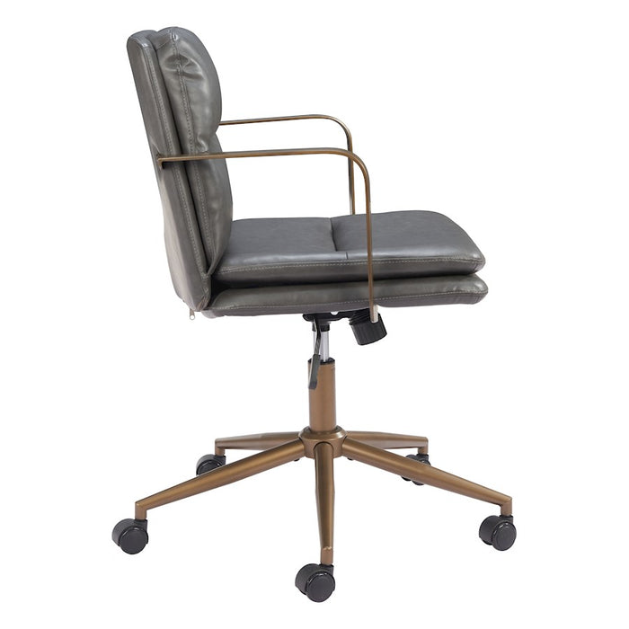Zuo Modern Birao Office Chair, Gray