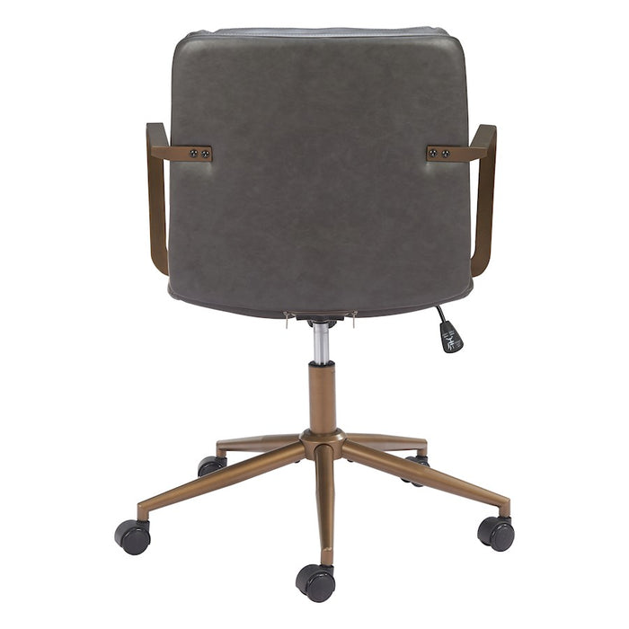 Zuo Modern Birao Office Chair, Gray
