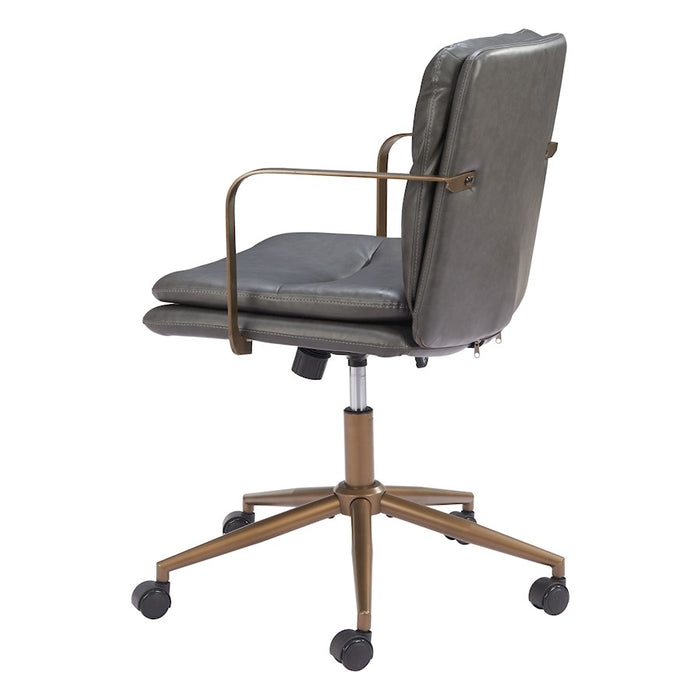 Zuo Modern Birao Office Chair, Gray