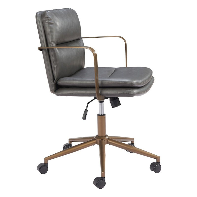 Zuo Modern Birao Office Chair, Gray