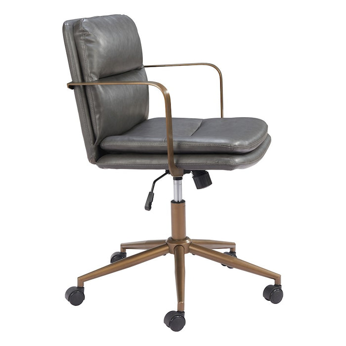 Zuo Modern Birao Office Chair, Gray