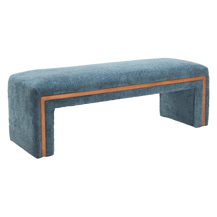 Zuo Modern Scatola Bench, Blue