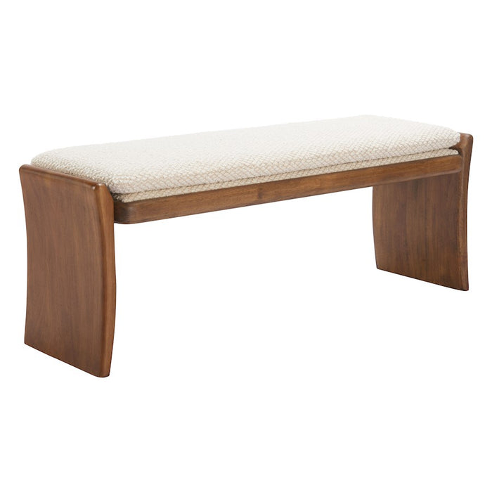 Zuo Modern Lafa Bench, Beige
