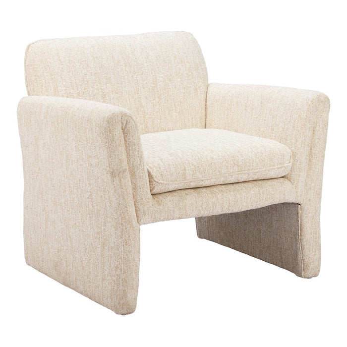 Zuo Modern Dobra Accent Chair, Oatmeal Beige