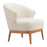 Zuo Modern Leque Accent Chair, Tawny Beige