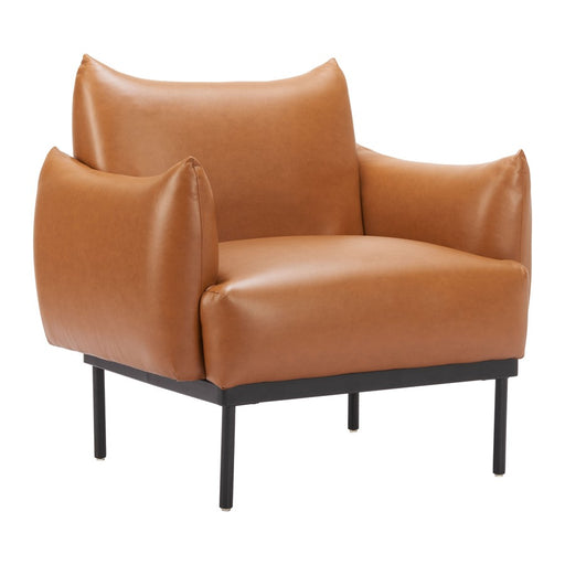 Zuo Modern Sekil Accent Chair, Brown - 110475