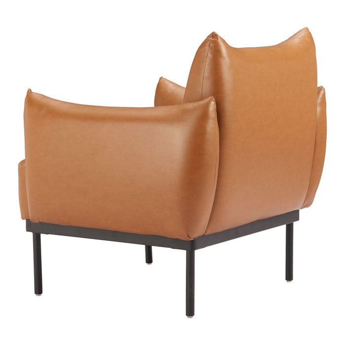 Zuo Modern Sekil Accent Chair, Brown