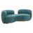 Zuo Modern Jamela Sofa, Teal - 110478