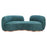 Zuo Modern Jamela Sofa, Teal