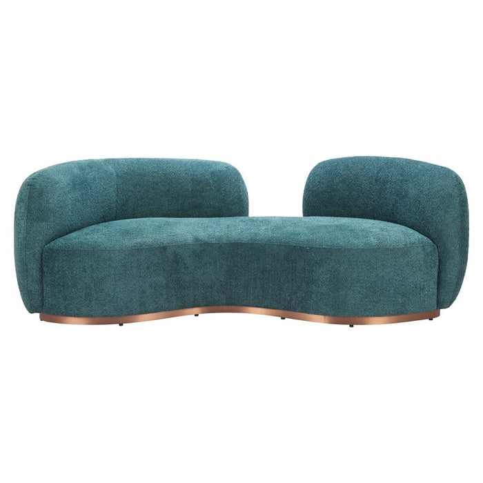 Zuo Modern Jamela Sofa, Teal