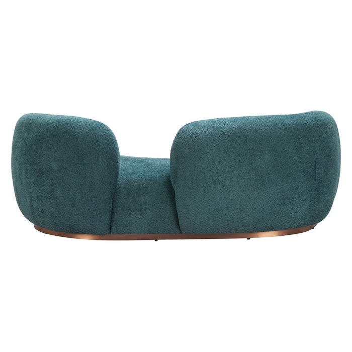 Zuo Modern Jamela Sofa, Teal